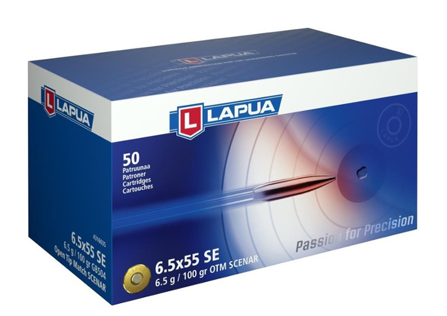 Патрон для нарезного оружия LAPUA (6,5x55 SE)