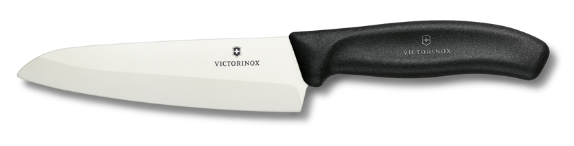 Столовый нож VICTORINOX Мод. CARVING KNIFE CERAMIC WHITE #7.2003.15G