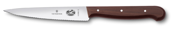 Столовый нож VICTORINOX Мод. CARVING KNIFE SERRATED ROSEWOOD #5.2030.12