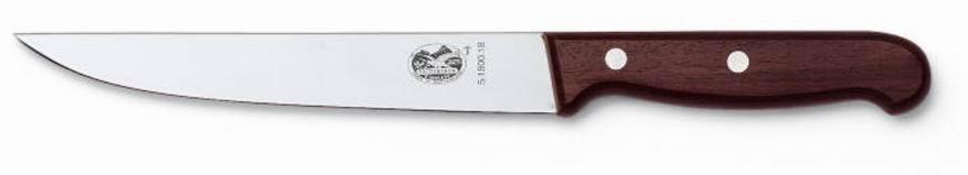 Столовый нож VICTORINOX Мод. CARVING KNIFE ROSEWOOD #5.1800.18