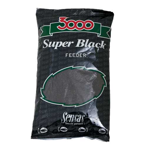 Прикормка SENSAS Мод. 3000 SUPER BLACK FEEDER